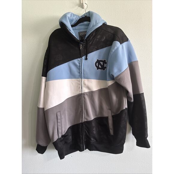 Champs Sports Team Edition Apparel UNC North Carolina Jacket Mens XL Black Zip - Picture 1 of 4